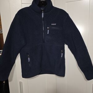 Patagonia Navy Fleece Jacket